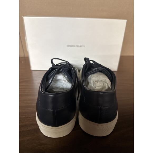 Common Projects Original Achilles Contrast Sole 2385-4928 Navy Mens US 7 / 40 - Picture 4 of 7